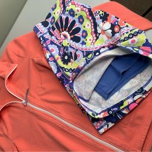 T by Talbots multicolored XS skort